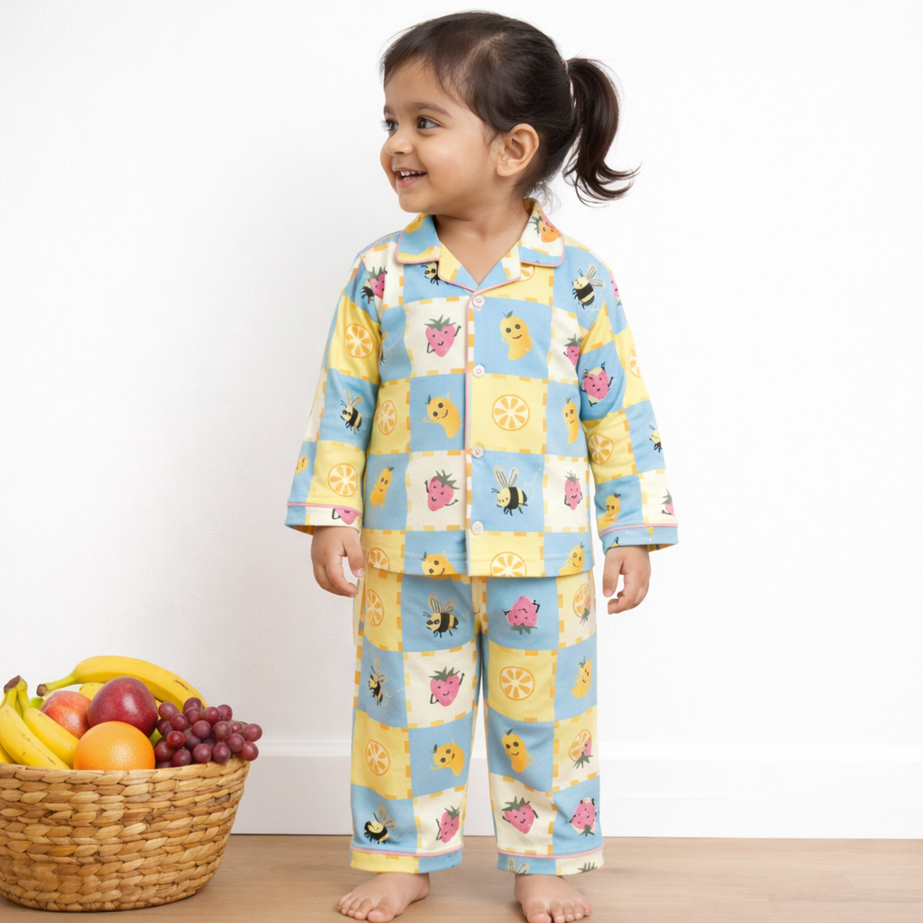 Lilo Fruit Picnic kids co-ord set