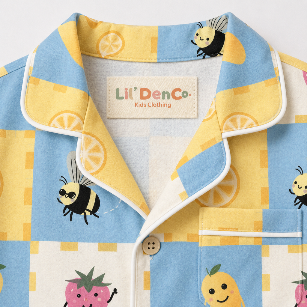Lilo Fruit Picnic kids co-ord set